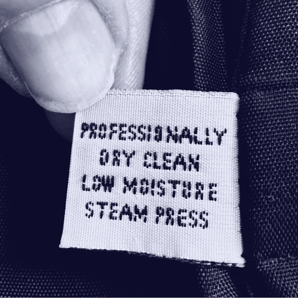 VTG Michelle Navy Wool Blazer Size 6 Classic 90s - Picture 6 of 8